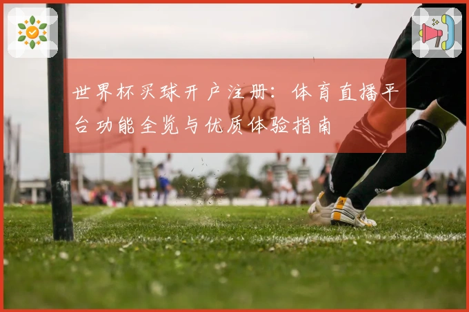 世界杯买球开户注册：体育直播平台功能全览与优质体验指南
