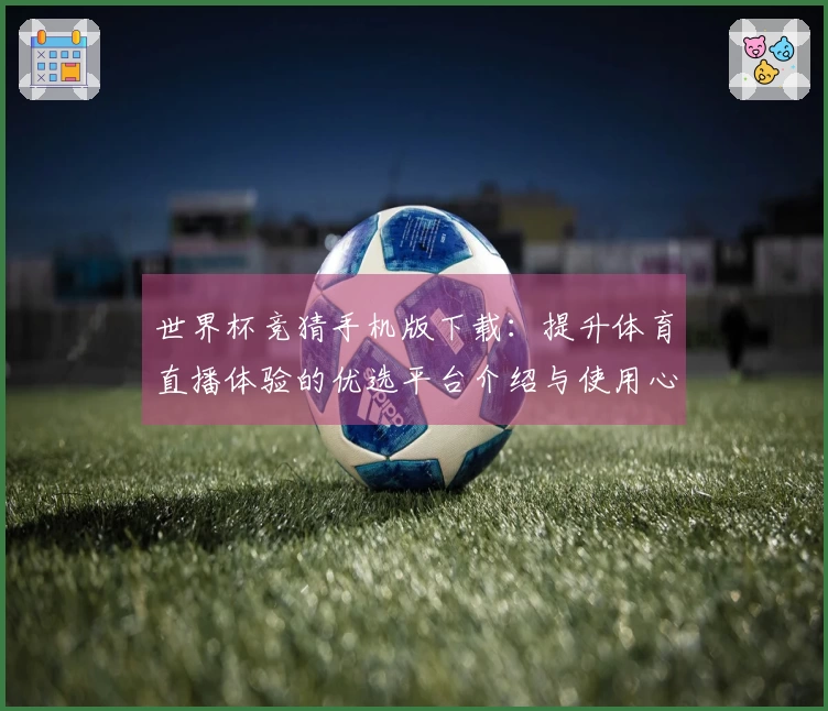 世界杯竞猜手机版下载：提升体育直播体验的优选平台介绍与使用心得