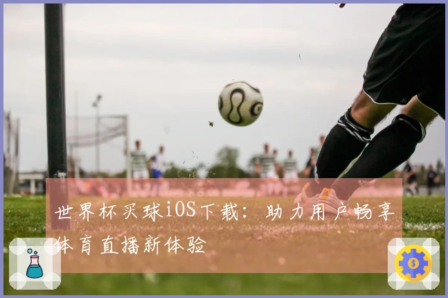 世界杯买球iOS下载：助力用户畅享体育直播新体验