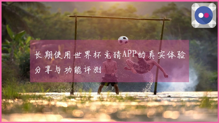 长期使用世界杯竞猜APP的真实体验分享与功能评测